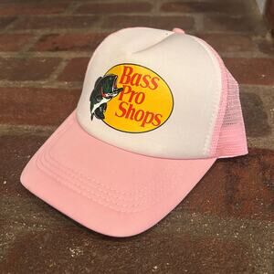 Bass Pro Shops Pink Snap Back Cap One Size